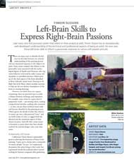 Plein Air Magazine Cover